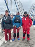 Let's hear it for our Coaches Joe Rowe, Steve Irish and Tom Goodbourn during the ITCA (GBR) Invitational Topper Coaching at Poole © Hayley Turner