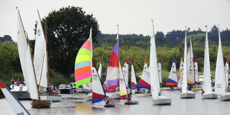 Horning Sailing Club Regatta Week photo copyright Holly Hancock taken at Horning Sailing Club and featuring the Topper class