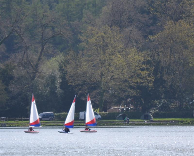 Gilmer Cup Race at Bristol Avon SC photo copyright Sherilyn Elmes taken at Shearwater Sailing Club and featuring the Topper class