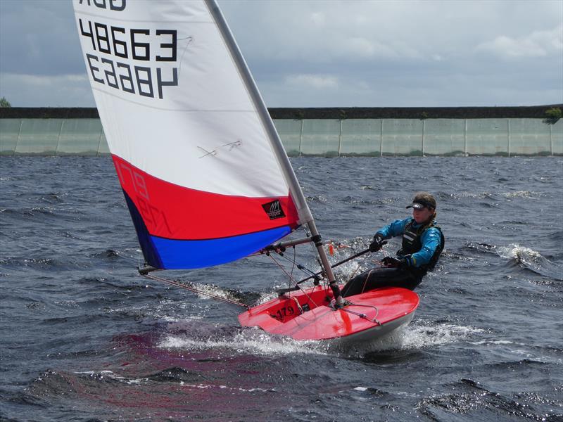 North Topper Traveller at Pennine photo copyright Sam Young taken at Pennine Sailing Club and featuring the Topper class