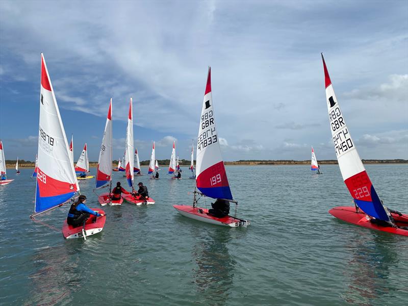 2022 Topper End of Season Championships at Warsash photo copyright Roger Cerrato taken at Warsash Sailing Club and featuring the Topper class