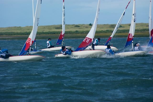 ITCA East Region Topper Travellers at Brancaster Staithe  photo copyright John Blackman Northwood taken at Brancaster Staithe Sailing Club and featuring the Topper class