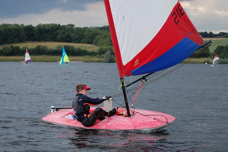 P&B Northamptonshire Youth Series round 5 at Northampton SC photo copyright Sue Warne taken at Northampton Sailing Club and featuring the Topper class