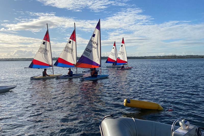 SWYSA Squad Camp at Bristol Corinthian photo copyright Peter Solly taken at Bristol Corinthian Yacht Club and featuring the Topper class