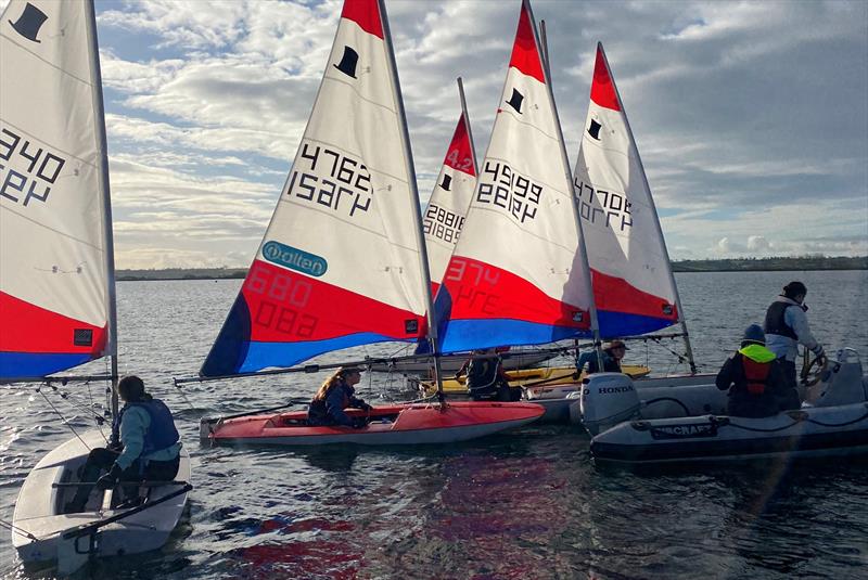 SWYSA Squad Camp at Bristol Corinthian photo copyright Peter Solly taken at Bristol Corinthian Yacht Club and featuring the Topper class