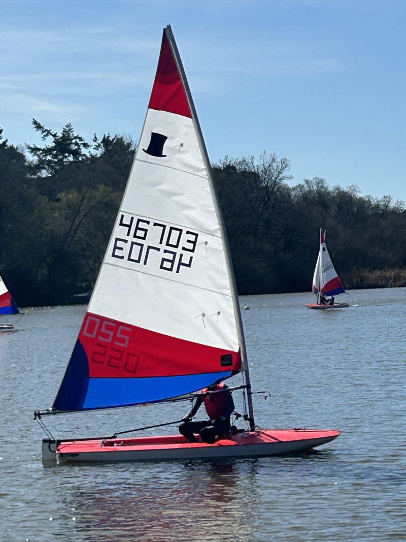 Crawley Mariners Yacht Club Topper Open photo copyright Stuart Shields taken at Crawley Mariners Yacht Club and featuring the Topper class