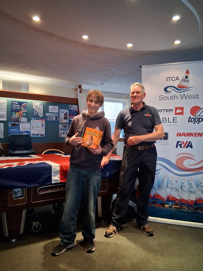 Topper Southwest Traveller Series at Paignton Prize Giving photo copyright Stuart Browning taken at Paignton Sailing Club and featuring the Topper class