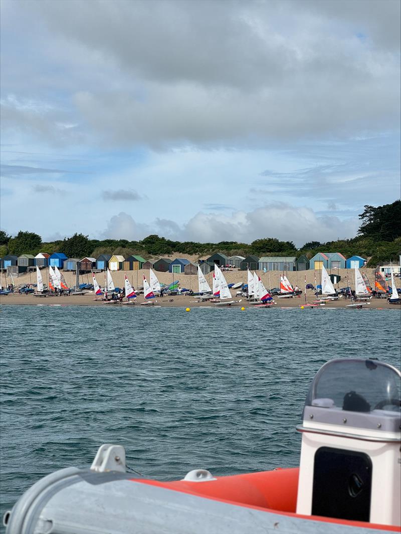 Abersoch Dinghy Week photo copyright Charlotte Pinnington taken at South Caernarvonshire Yacht Club and featuring the Topper class