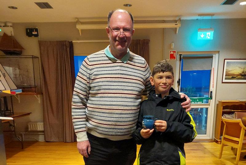 Ben Chaix - Viking Marine Frostbite Series 2 at Dun Laoghaire photo copyright Cormac Bradley taken at Dun Laoghaire Motor Yacht Club and featuring the Topper class