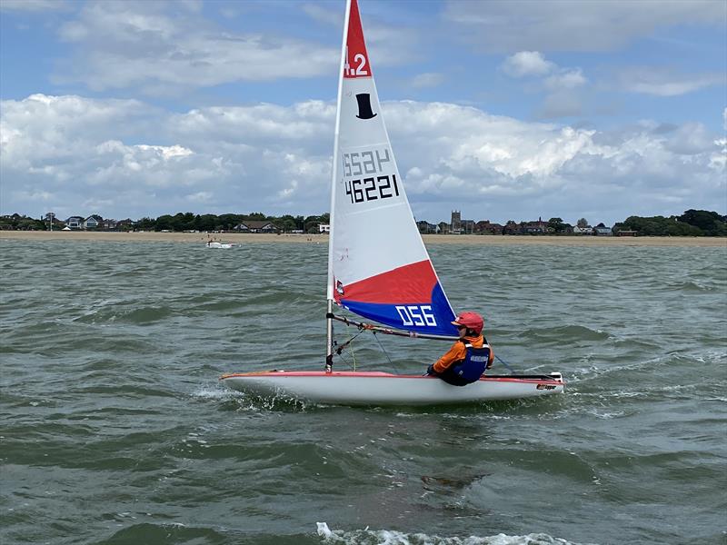 Rooster Southern Topper Traveller Series at Stokes Bay photo copyright Bruce Keen taken at Stokes Bay Sailing Club and featuring the Topper 4.2 class