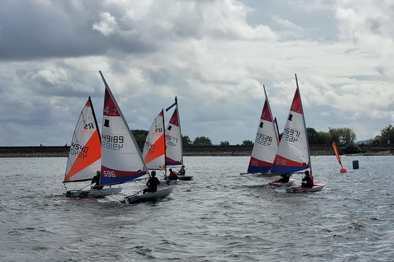 P&B Northamptonshire Youth Series at Draycote photo copyright Norman Byrd taken at Draycote Water Sailing Club and featuring the Topper 4.2 class
