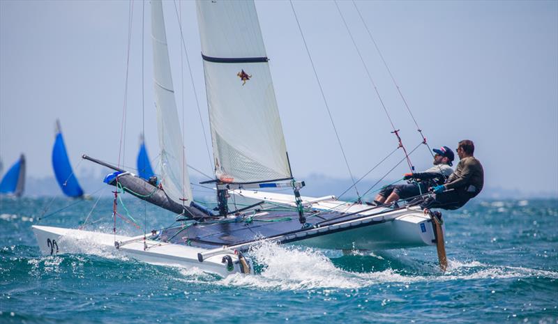 2nd overall - Jorg Steiner & Michael Gloor (SUI) - 2019 - Tornado World Championships - Day 5 - photo © Suellen Davies