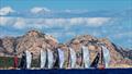 The fleet racing during the 52 Super Series - Range Rover - Porto Cervo Sailing Week © Nico Martinez / 52 Super Series