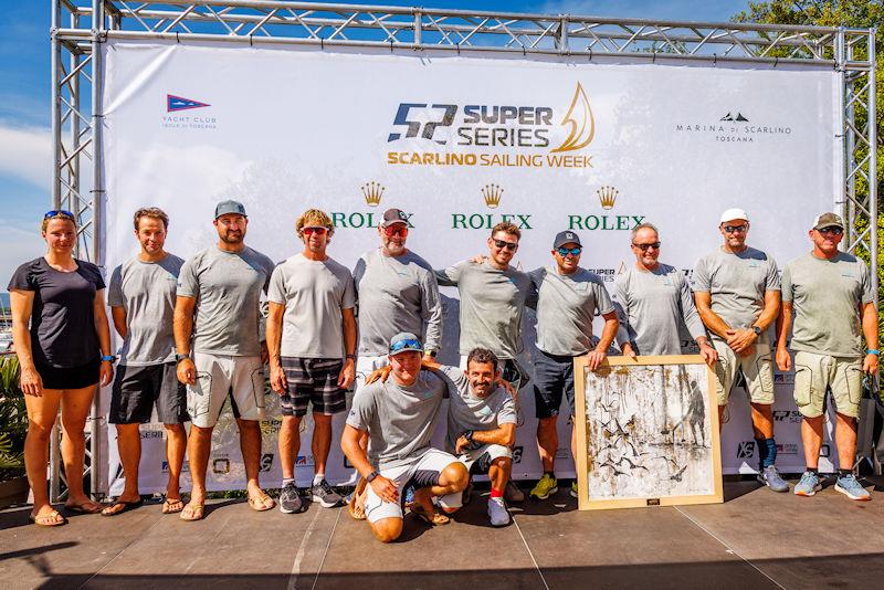 52 Super Series Scarlino Sailing Week 2023 Prize Giving - photo © Nico Martinez / 52 Super Series