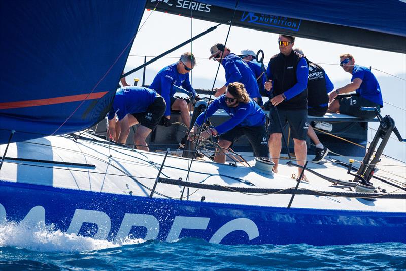 52 SUPER SERIES Saint-Tropez Cup Day 2 photo copyright Nico Martinez / 52 Super Series taken at Société Nautique de Saint-Tropez and featuring the TP52 class