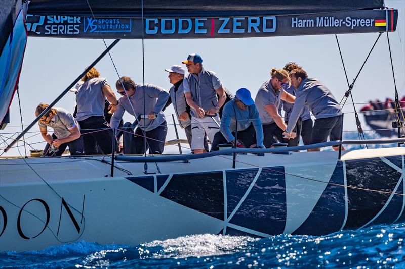 52 SUPER SERIES Saint-Tropez Cup Day 2 photo copyright Nico Martinez / 52 Super Series taken at Société Nautique de Saint-Tropez and featuring the TP52 class