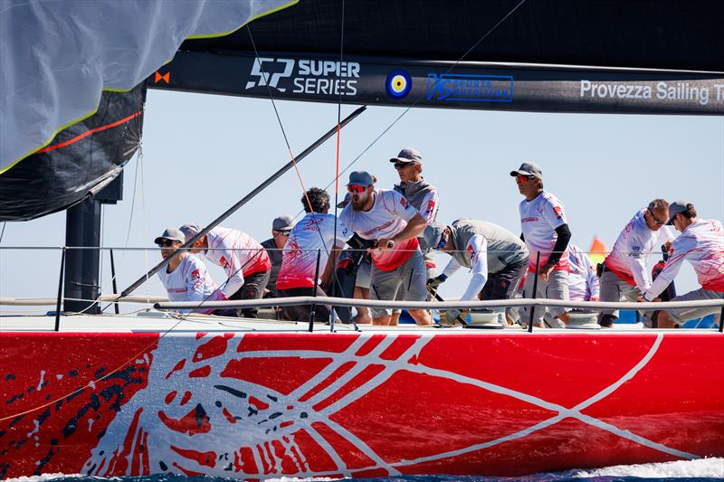 52 SUPER SERIES Saint-Tropez Cup Day 2 photo copyright Nico Martinez / 52 Super Series taken at Société Nautique de Saint-Tropez and featuring the TP52 class