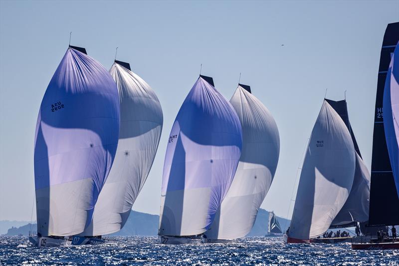 52 SUPER SERIES Saint-Tropez Cup Day 2 photo copyright Nico Martinez / 52 Super Series taken at Société Nautique de Saint-Tropez and featuring the TP52 class