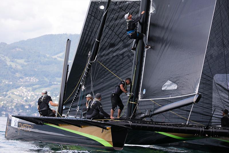 2018 Bol d'Or Mirabaud Race - Phaedo^2 photo copyright Rachel Fallon-Langdon / Team Phaed taken at  and featuring the Trimaran class