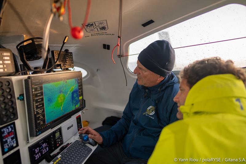 Gitana Team - Transat Jacques Vabre - photo © Y.Riou / polaRYSE / Gitana S.A