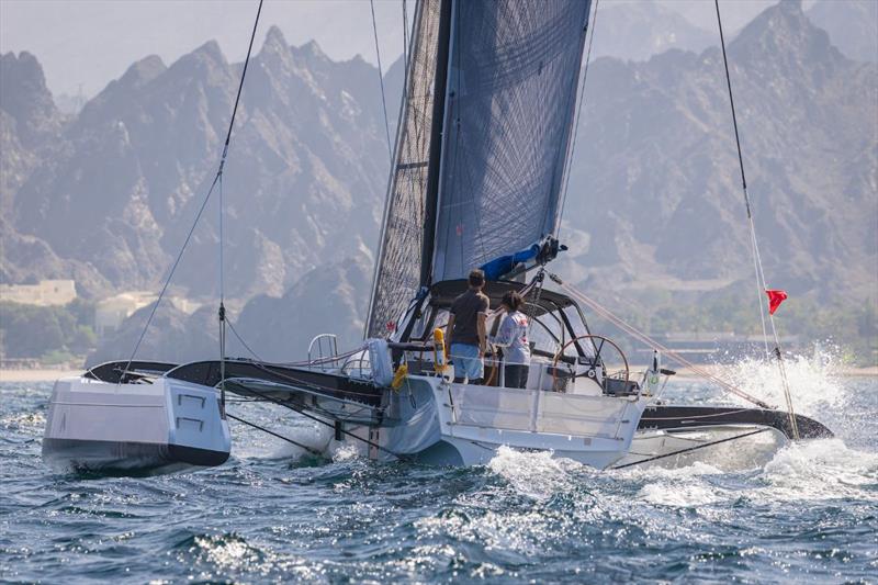Tan 3 was the only doublehanded multihull - photo © Mikey Brignall / DOSC
