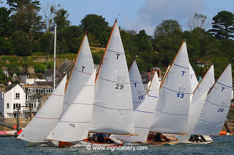 Fowey Royal Regatta 2024 photo copyright Ingrid Abery / www.ingridabery.com taken at Royal Fowey Yacht Club and featuring the Troy class