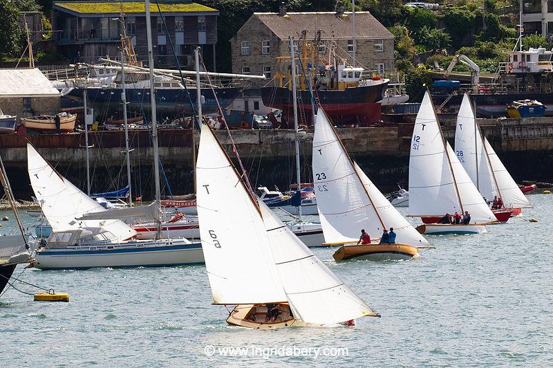 Fowey Royal Regatta 2024 photo copyright Ingrid Abery / www.ingridabery.com taken at Royal Fowey Yacht Club and featuring the Troy class