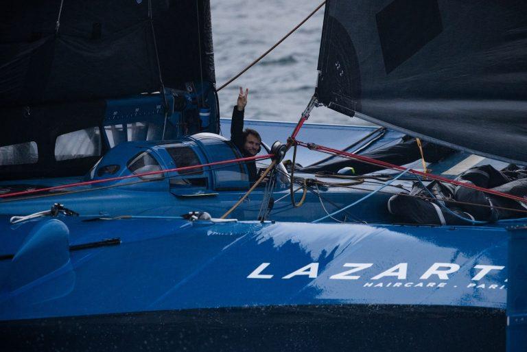 SVR Lazartigue depart for Jules Verne record attempt - November 30, 2024 - photo © Clement Gerbaud