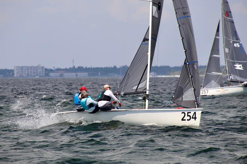 Racecourse action at the Candler Regatta photo copyright Candler Regatta taken at St. Andrews Bay Yacht Club and featuring the Viper 640 class