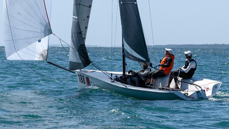 Viper 640: Vir Menon.Adutya/Menon/Christopher Pfrang (IND 188) head to a race win - Bacardi Cup Invitational Regatta 2025 - photo © Marina Semenova