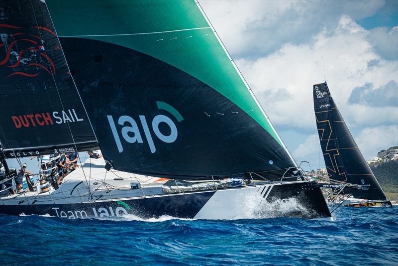 VO65 Team JAJO is one of the first international teams to arrive in St. Maarten for the sailing season ahead photo copyright Laurens Morel taken at Sint Maarten Yacht Club and featuring the Volvo One-Design class