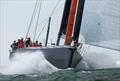 Powering towards the finish off the Royal Yacht Squadron - Transatlantic Race 2025 © Lloyd Images / RORC
