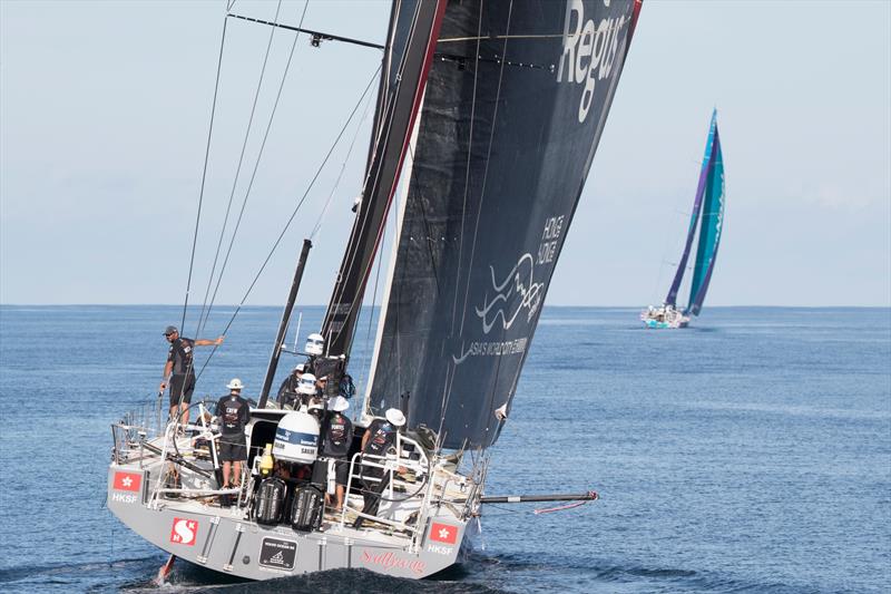 Offshore racing is often processional - Leg 6 2918 Volvo Ocean Race photo copyright Ainhoa Sanchez / Volvo Ocean Race taken at  and featuring the Volvo One-Design class