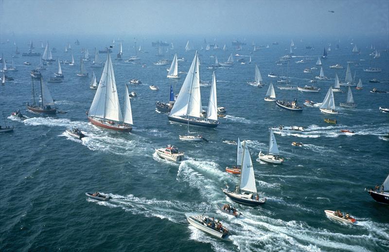 1973/74 Whitbread Round the World Yacht Race Start in Portsmouth, UK - photo © Bob Fisher / PPL