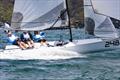 V Wagon on fire - VX One Australian National Championships 2025 © Andrew Snell @sailorgirlHQ