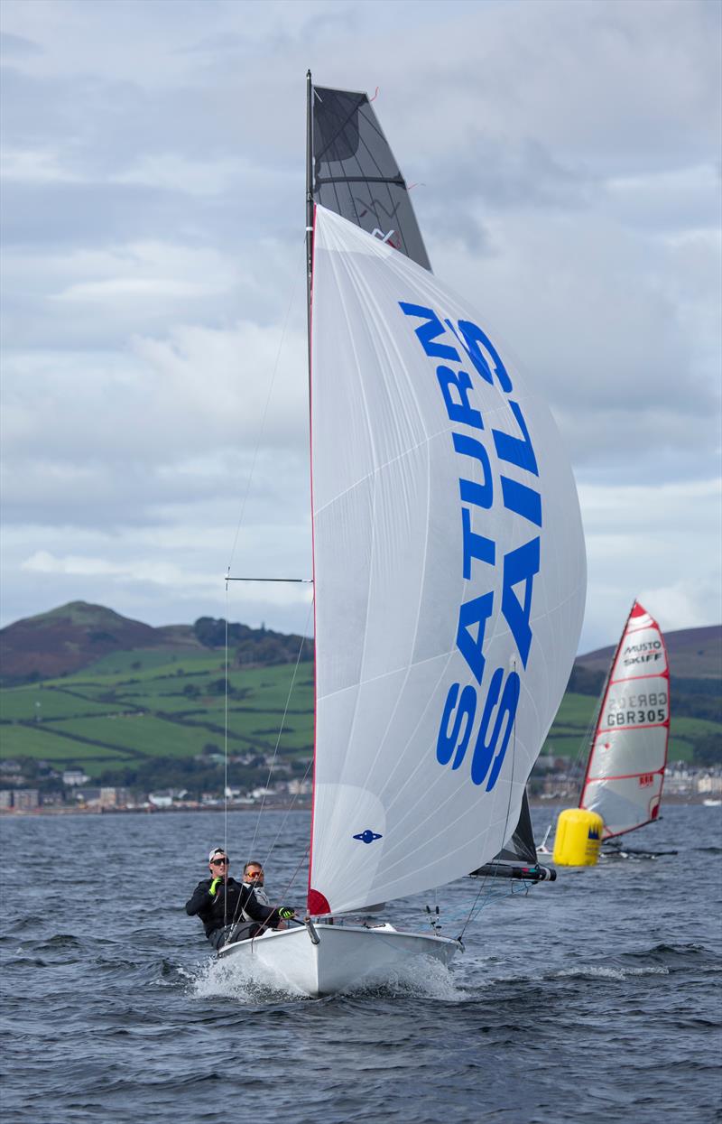 Largs Regatta Festival VX One, GBR 180, RYA, Greg Pitt, Fin Macaulay-Smith photo copyright Marc Turner taken at Largs Sailing Club and featuring the VX One class