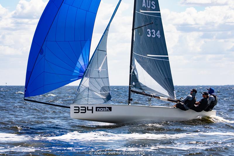 Nash Advisory VX One Australian Nationals Day 2 photo copyright Andrew Snell for @sailorgirlHQ taken at Royal Brighton Yacht Club and featuring the VX One class