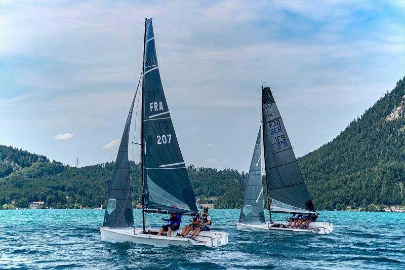 VX One European racing photo copyright Iris Kamml taken at Segelclub Walchensee and featuring the VX One class