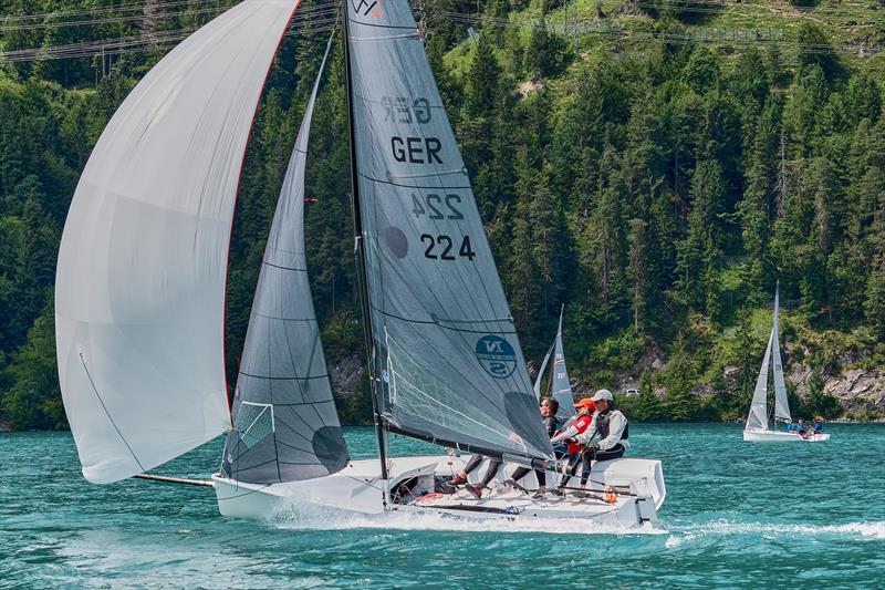 VX One European racing photo copyright Iris Kamml taken at Segelclub Walchensee and featuring the VX One class