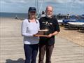 2025 Wanderer Nationals at Whitstable - Mark Skipper and Amanda Tickner © Elizabeth Doggart