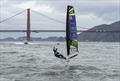 Sean Herbert (NZL) winner of the Inspire Racing x WASZP program on Race Day 2 of San Francisco SailGP, © Felix Diemer/SailGP