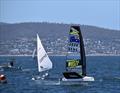 WASZP winner Harry Gregory in the Banjo's Shoreline Crown Series Bellerive Regatta © Jane Austin