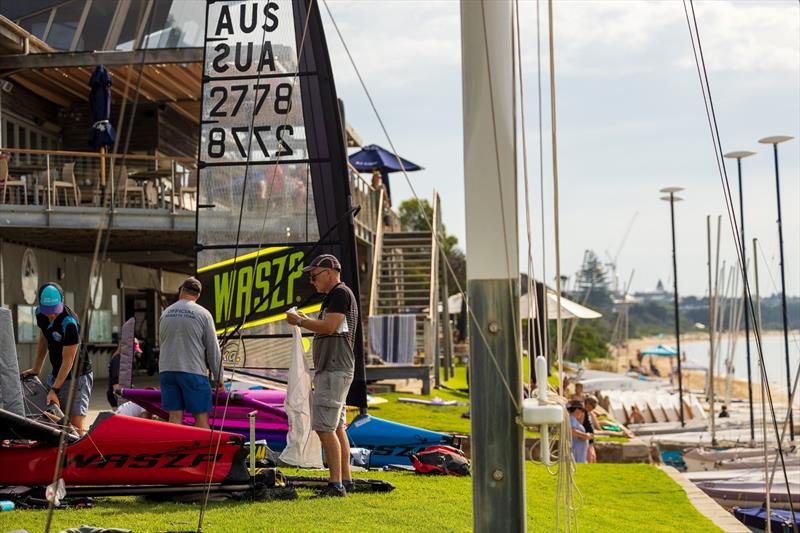 Preparations underway for 2023 International WASZP Games in Sorrento, Australia - photo © WASZP Class