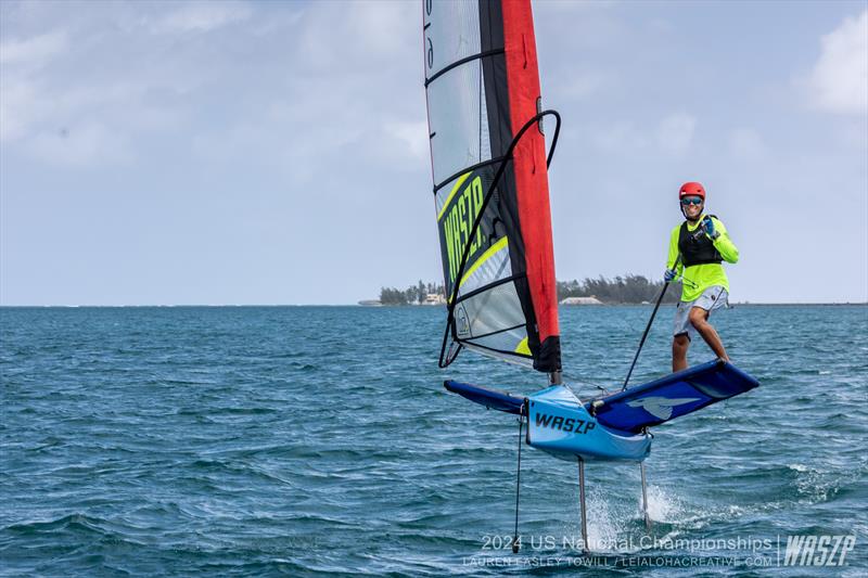 2024 WASZP US Nationals Day 2 photo copyright Lauren Easily Towill taken at Kaneohe Yacht Club and featuring the WASZP class