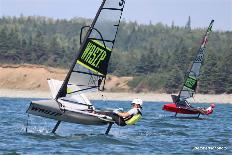 2024 WASZP North Americans 2024 at Halifax, Nova Scotia photo copyright Jude Robertson Photography taken at Royal Nova Scotia Yacht Squadron and featuring the WASZP class