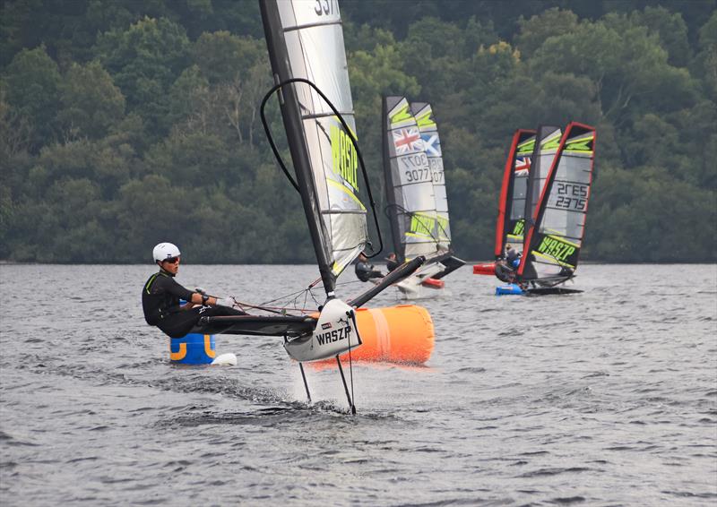 WASZP Welsh Championship at Bala photo copyright John Hunter taken at Bala Sailing Club and featuring the WASZP class