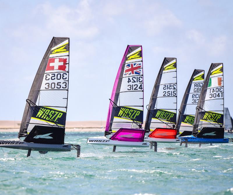 WASZPs in Portland Harbour - photo © WASZP Class