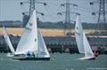 Local teams do battle upwind - Craftinsure UK Wayfarer National Circuit and Eastern Area Championship at Medway YC © Paul Babington