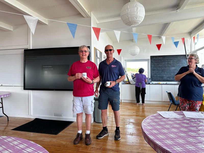 Michael McNamara and Simon Townsend finish 3rd in the Craftinsure Wayfarer National Circuit at Shoreham - photo © Nigel O’Donnell