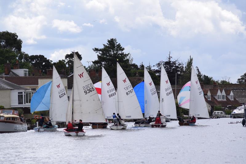 Three Rivers Race photo copyright Holly Hancock taken at Horning Sailing Club and featuring the Wayfarer class